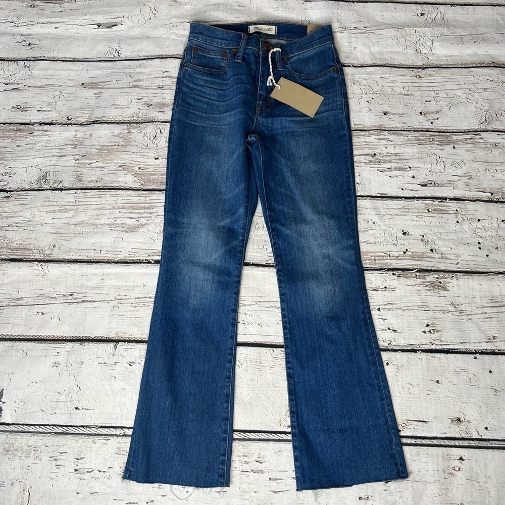 NWT Madewell Cali Demi Boot Jeans Size 24